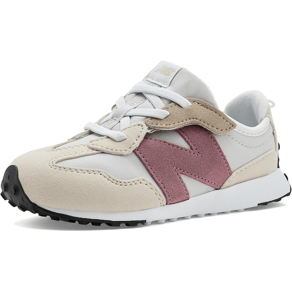 image:imageNew Balance Baby Girls 327 Hook amp Loop SneakersGrey MatterRosewood