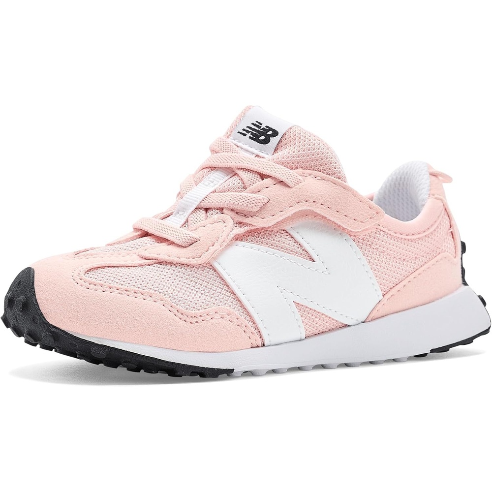 image:imageNew Balance Baby Girls 327 Hook amp Loop SneakersPink HazeWhite
