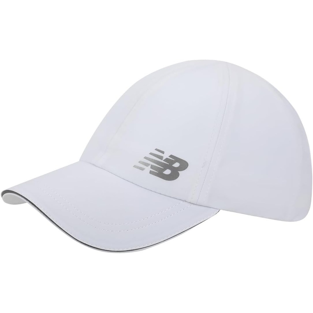 image:imageNew Balance High Pony Performance Hat  Moisture Wicking Reflective UltraLight Breathable Sports Cap Adult  One SizeWhite