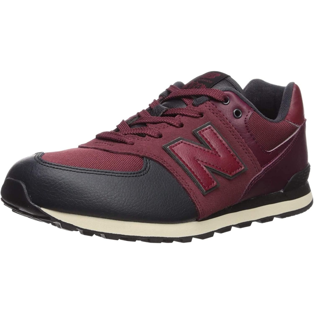 image:imageNew Balance Kids 574 V1 Neo Sole LaceupNb BurgundyBlack