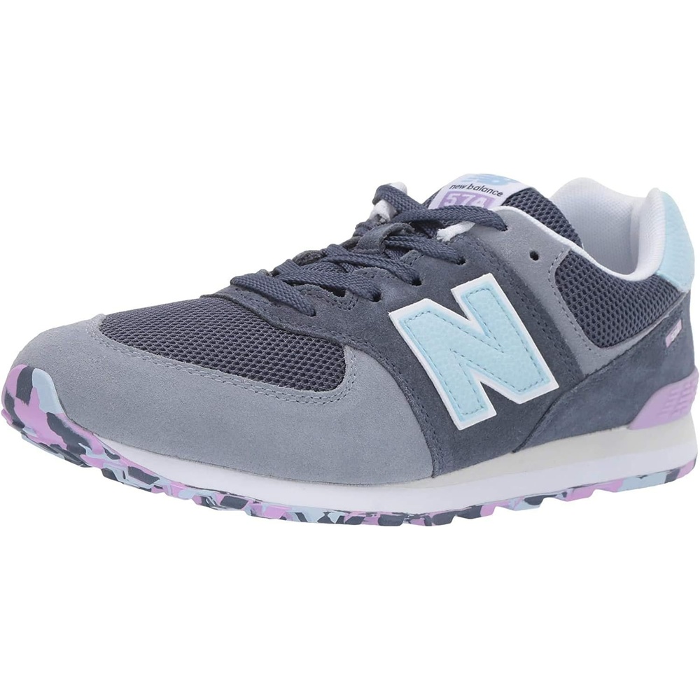 image:imageNew Balance Kids 574 V1 Neo Sole LaceupVintage IndigoDark Violet Glo
