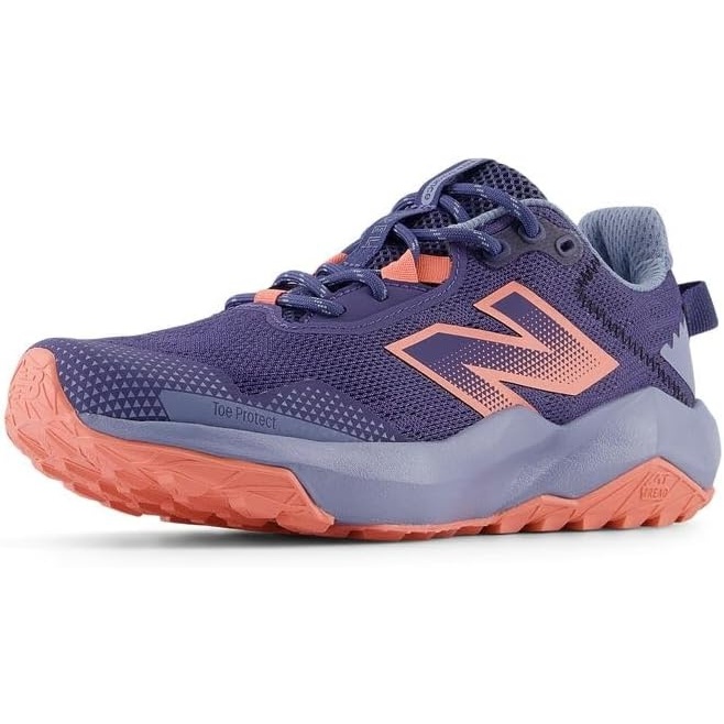 image:imageNew Balance Kids Dynasoft Nitrel V6 Laceup Running ShoeDream StateSunfade RedDusk Shower