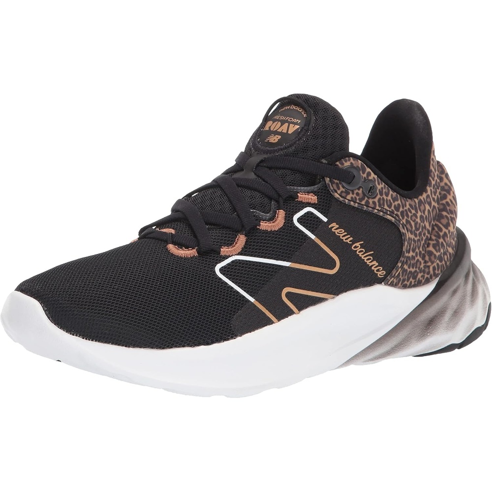 image:imageNew Balance Kids Fresh Foam Roav V1 Laceup SneakerBlackWhiteCopper Metallic