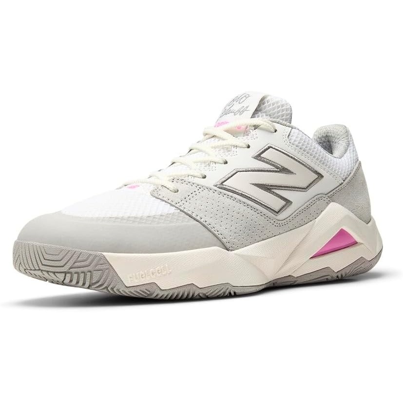 image:imageNew Balance Mens Coco Delray V2 Hard Court ShoesNb 102 WhitePink Heat