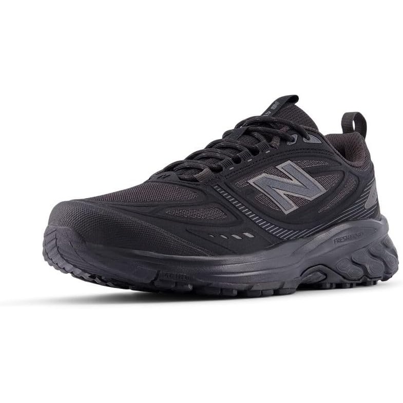 image:imageNew Balance Mens Fresh Foam 410 V9 Trail Running ShoeBlackNeptune Grey