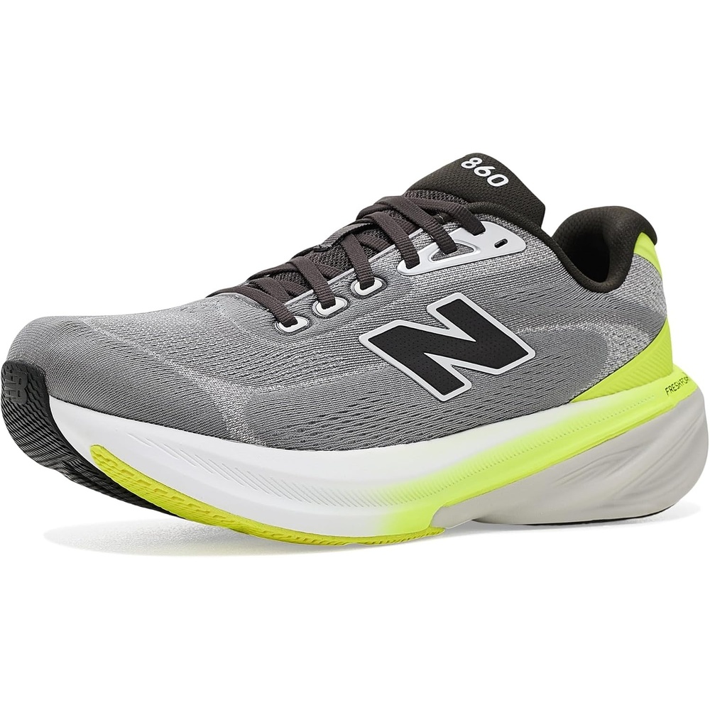 image:imageNew Balance Mens Fresh Foam X 860 V15 Running ShoeSlate GreyAlkaline Green