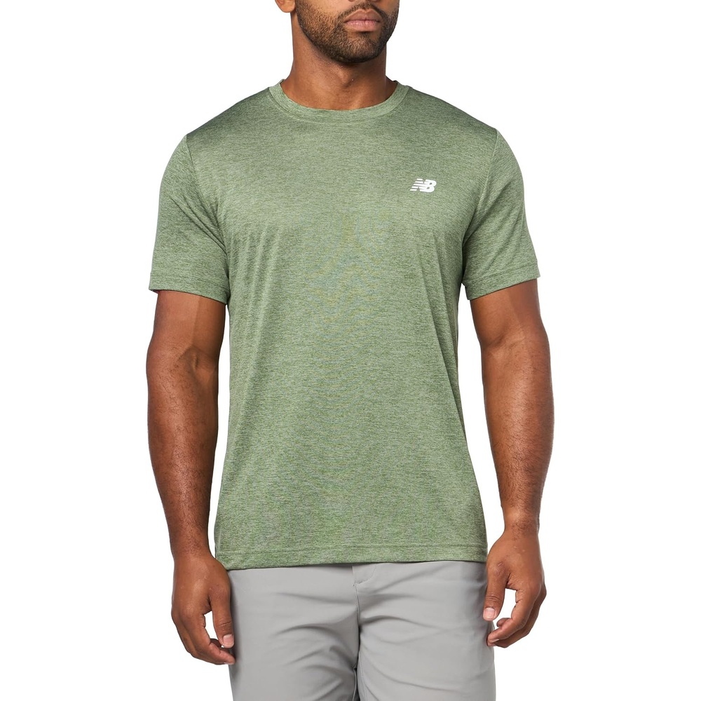 image:imageNew Balance Mens Sport Training TShirtUtility Green Heather
