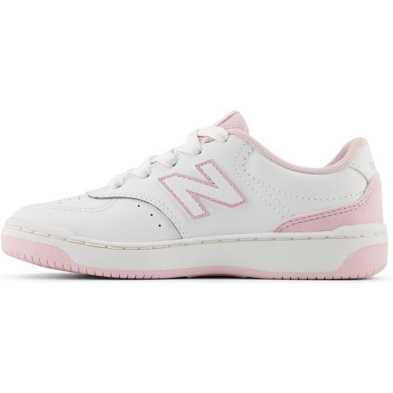 image:imageNew Balance UnisexChild Bb80 V1 Laceup SneakerWhiteMid Century Pink