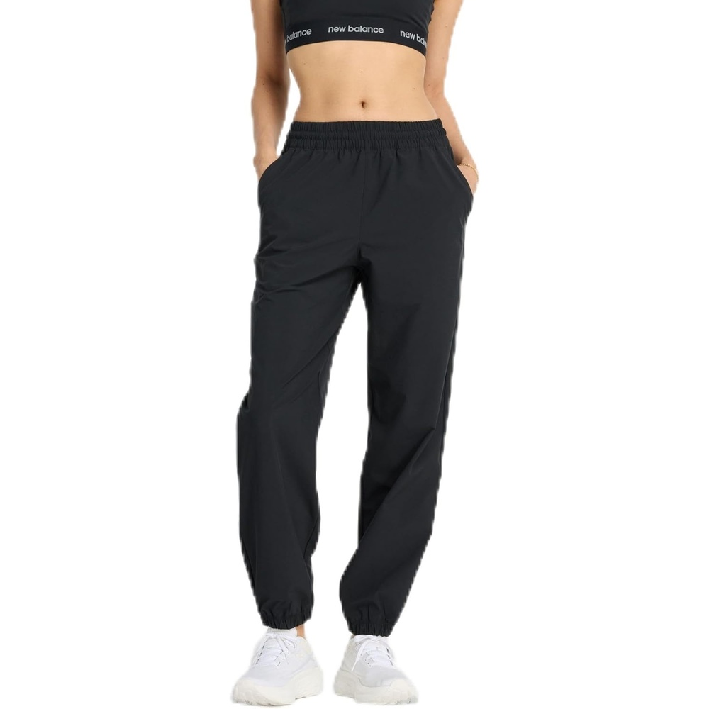 image:imageNew Balance Womens Athletics Stretch Woven JoggerBlack