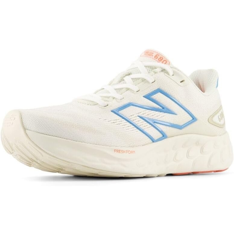 image:imageNew Balance Womens Fresh Foam 680 V8Sea SaltLime LeafCoastal Blue