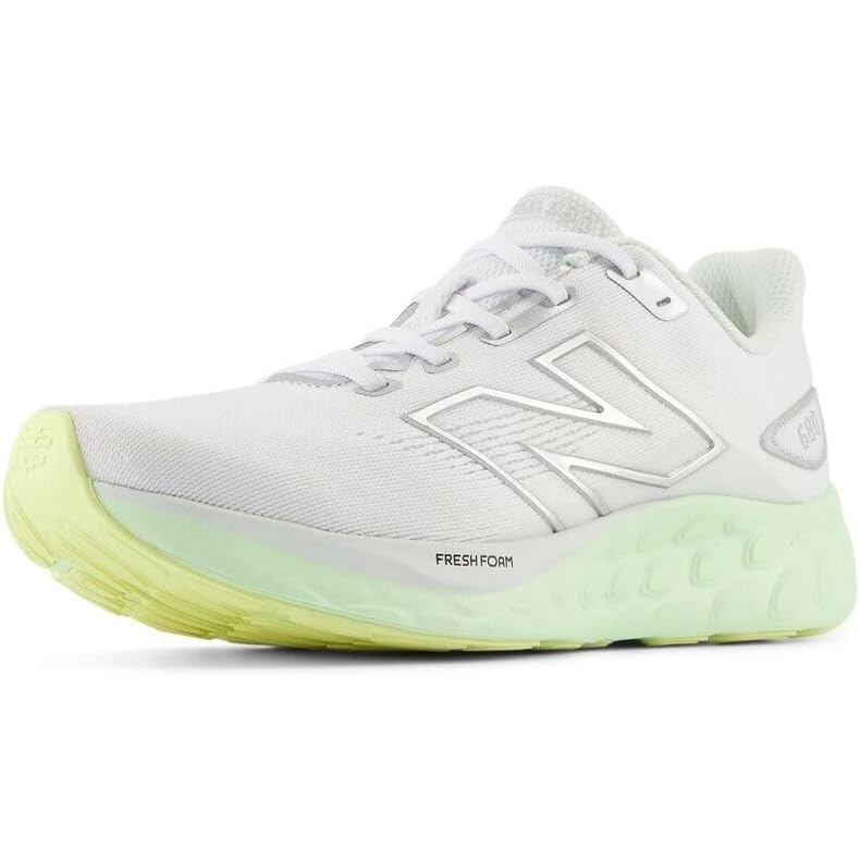 image:imageNew Balance Womens Fresh Foam 680 V8WhiteReflectionMelon Water