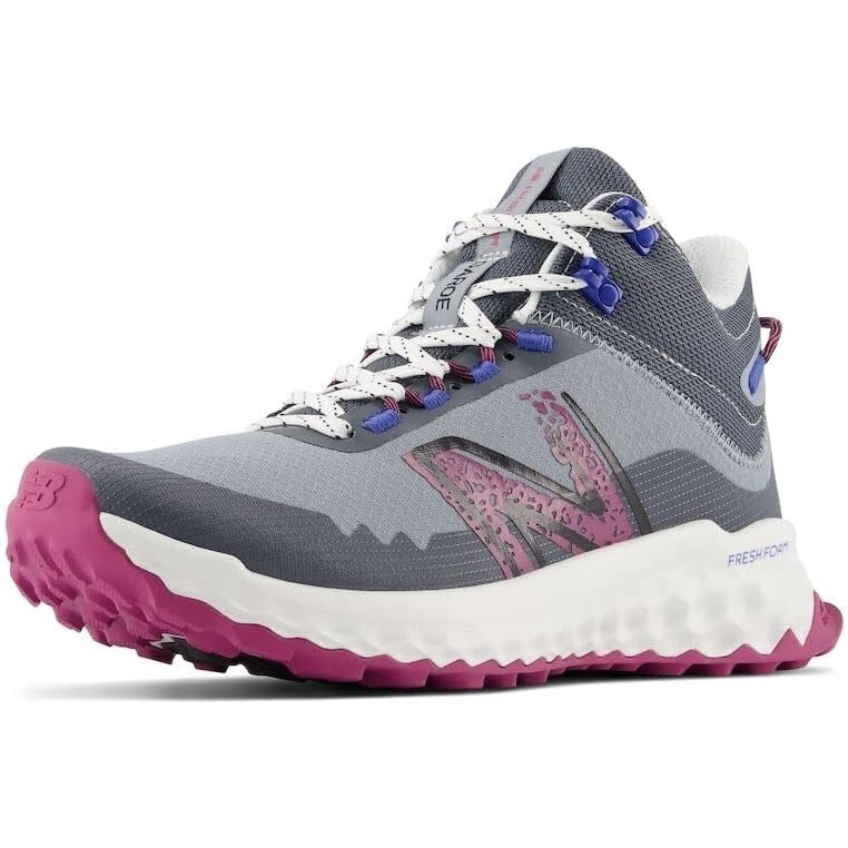 image:imageNew Balance Womens Fresh Foam Garo V1 MidcutSteelScorpioGraphite