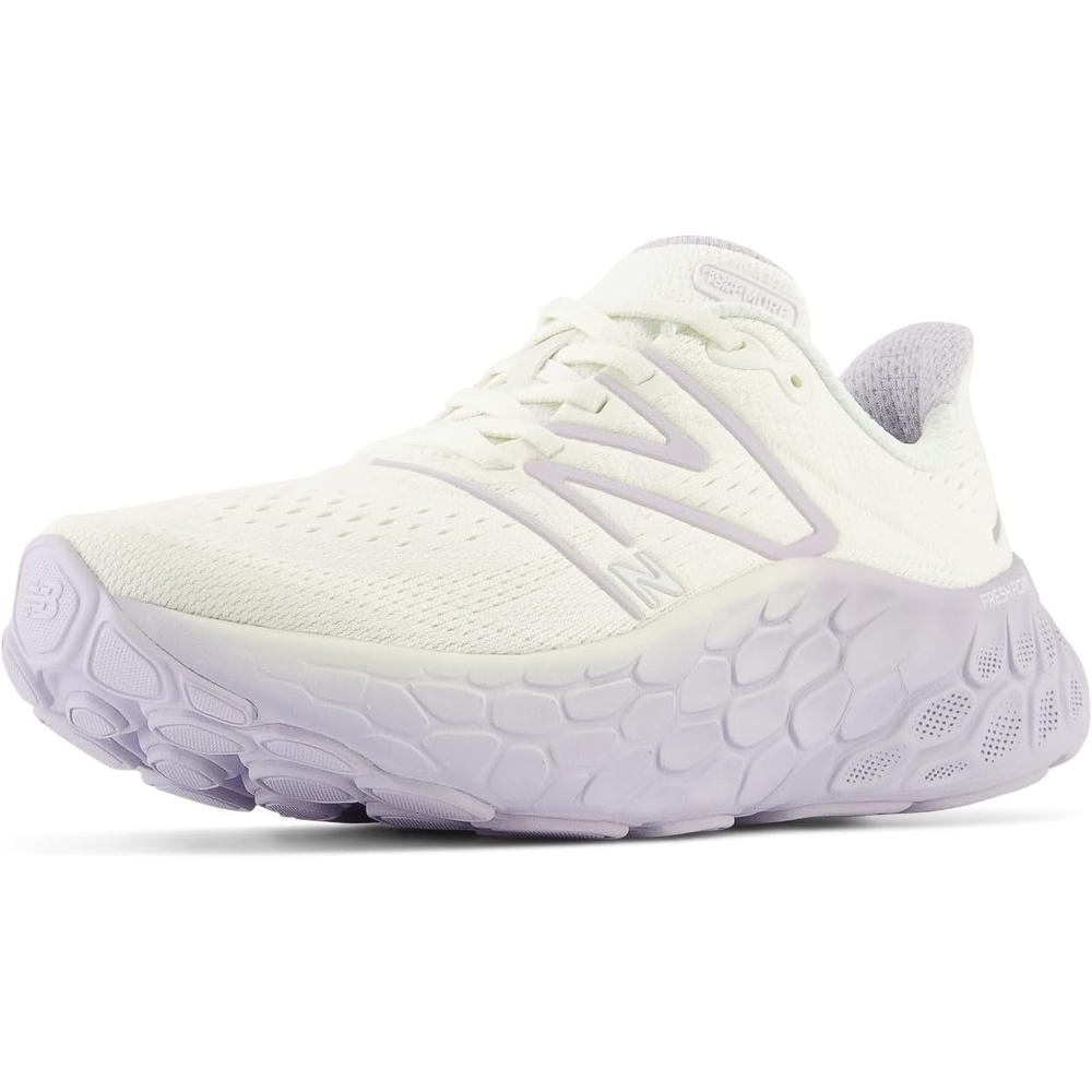 image:imageNew Balance Womens Fresh Foam X More V4 Running ShoeSea SaltGrey Violet