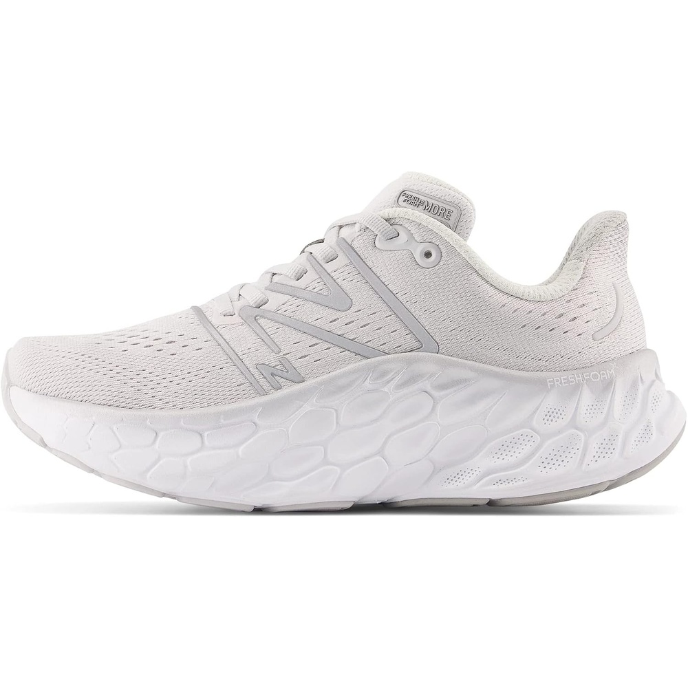 image:imageNew Balance Womens Fresh Foam X More V4 Running ShoeSummer FogRain Cloud