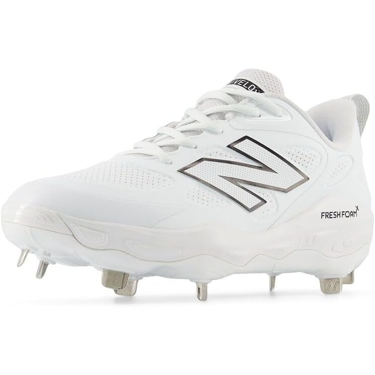 image:imageNew Balance Womens Fresh Foam X Velo V4 MetalWhite SyntheticBlack