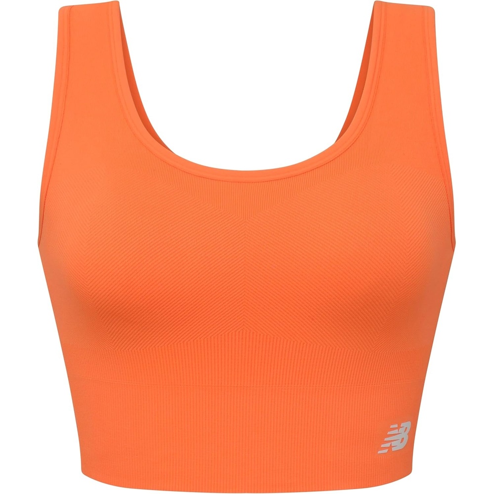 image:imageNew Balance Womens New Balance Seamless Sports BraBold Citrus