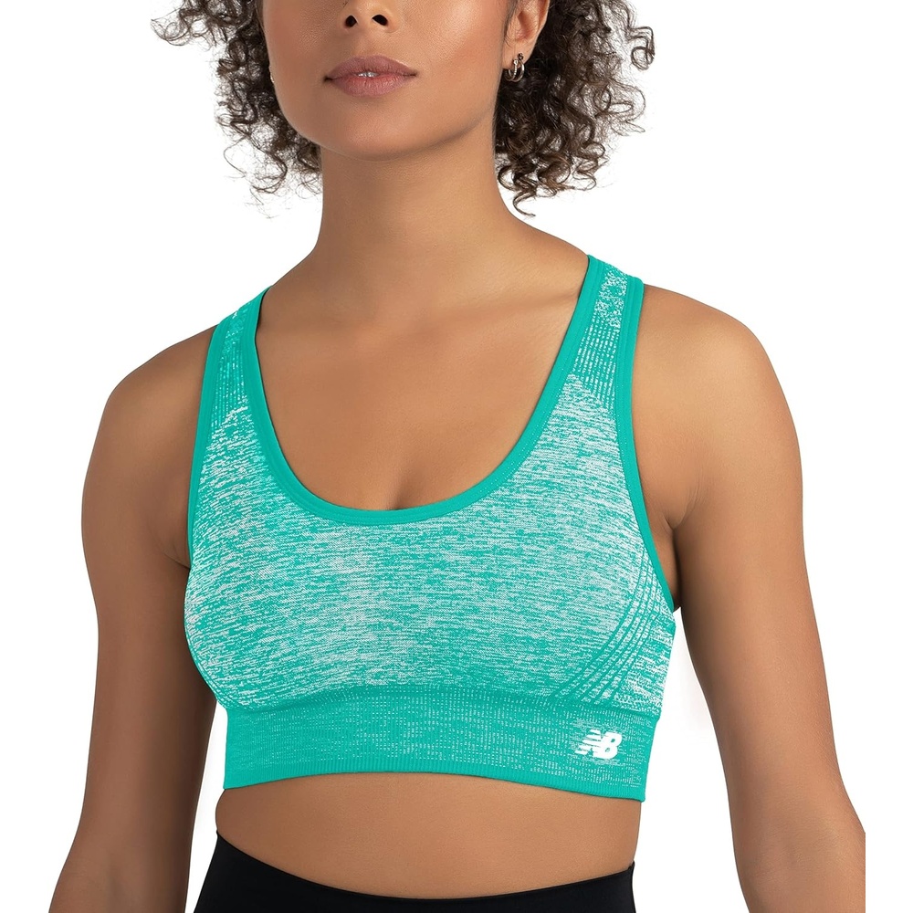 image:imageNew Balance Womens New Balance Seamless Sports BraTurqoise