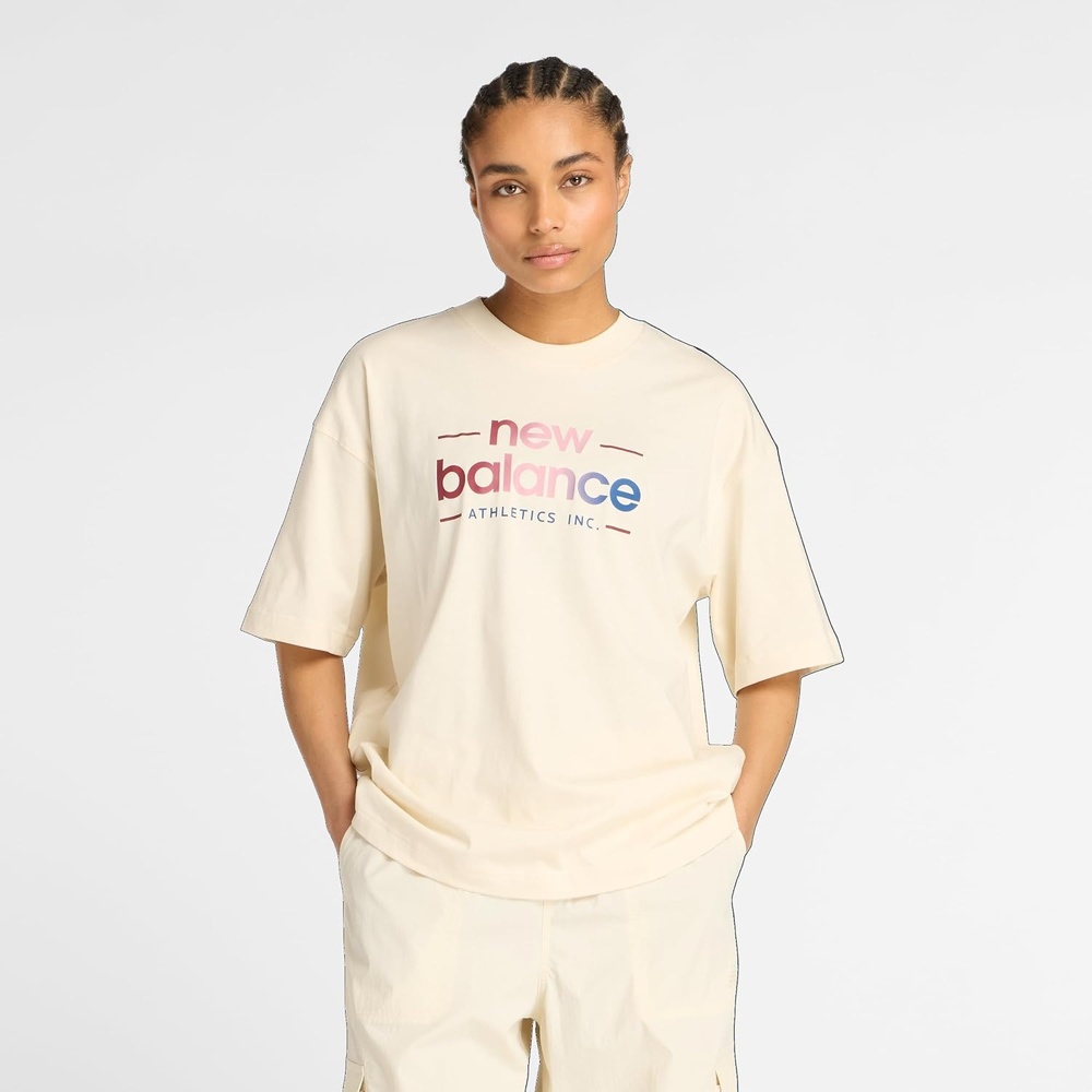 image:imageNew Balance Womens Reimagined Oversized TShirtLinen