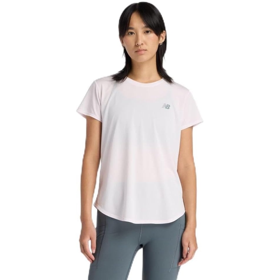 image:imageNew Balance Womens Sport Core Heather TShirtPink Salt