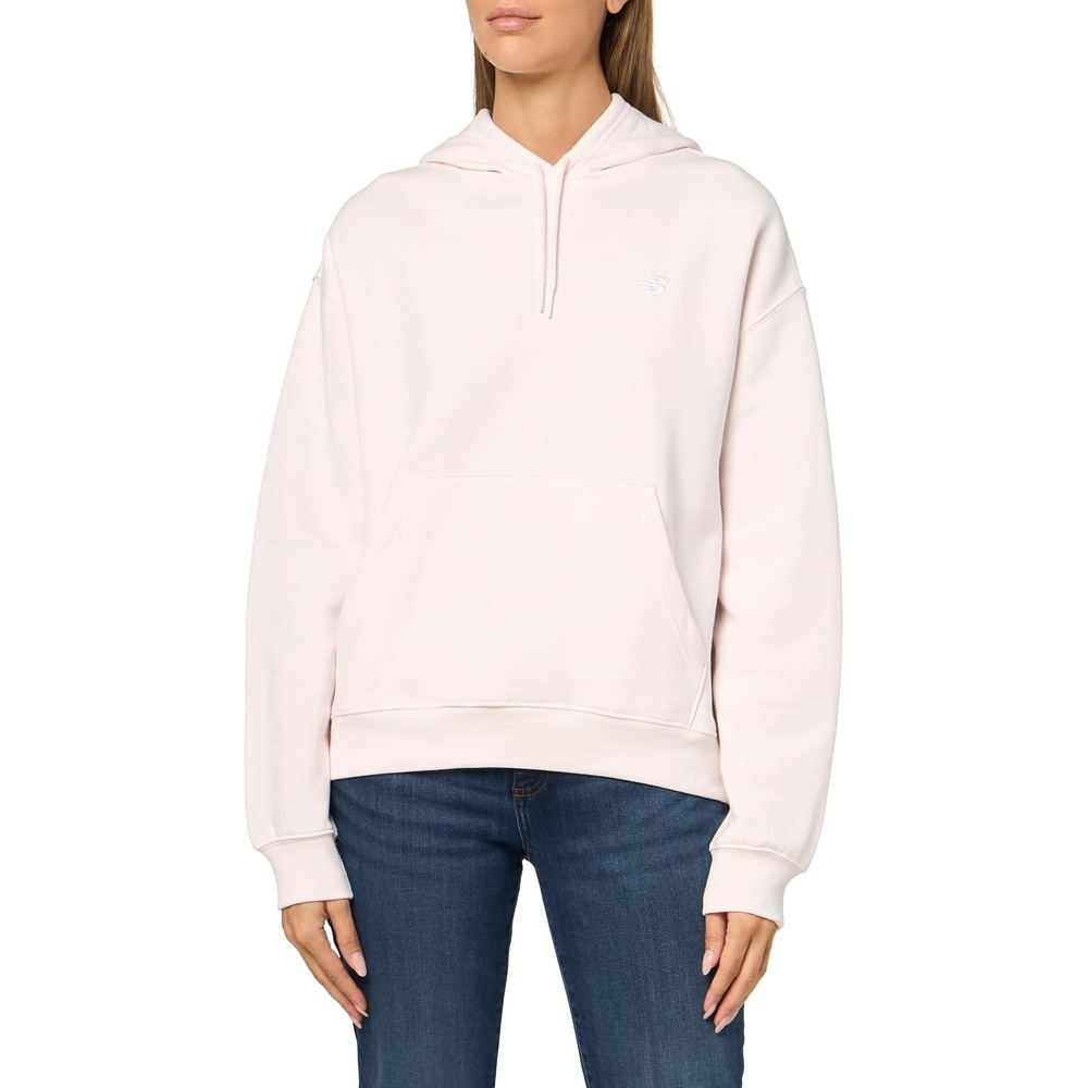 image:imageNew Balance Womens Sport Essentials Fleece HoodiePink Salt