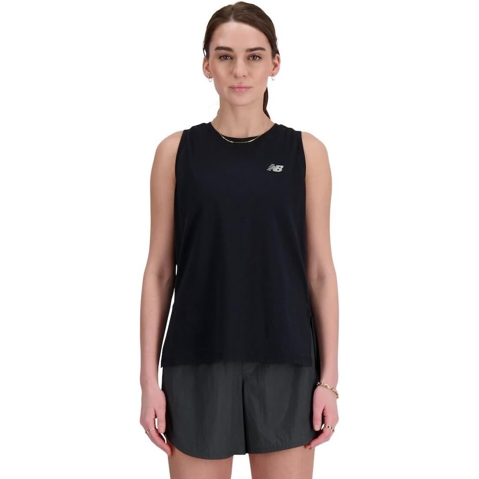 image:imageNew Balance Womens Sport Essentials Heathertech TankBlack