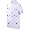 White Red Print