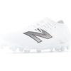 White/Metallic Silver/Black