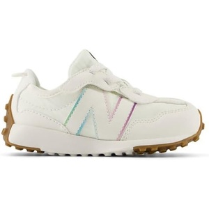 New Balance Baby Girls’ 327 Hook & Loop Sneakers(Sea Salt/Gum)
