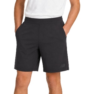 New Balance Boys Woven Shorts, Basketball, Soccer, Running, Gym, Kids Fit | Smooth Stretch Moves with Him, Flexible Waistband, Secure Pockets, Easy Pull-On, Fits Ages 8 to 20(New Black)
