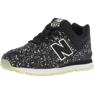 New Balance Kids’ 574 V1 Neo Sole Lace-up(Black/Glow)