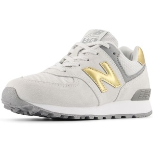 New Balance Kids’ 574 V1 Neo Sole Lace-up(Grey Matter/Sherbert)