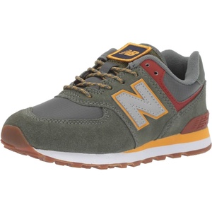 New Balance Kids’ 574 V1 Neo Sole Lace-up(Slate Green/Red Jasper)