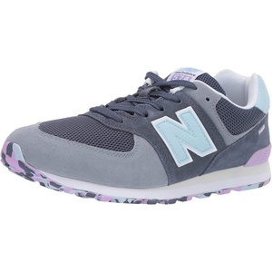 New Balance Kids’ 574 V1 Neo Sole Lace-up(Vintage Indigo/Dark Violet Glo)