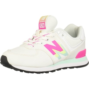 New Balance Kids’ 574 V1 Neo Sole Lace-up(White/Peony)