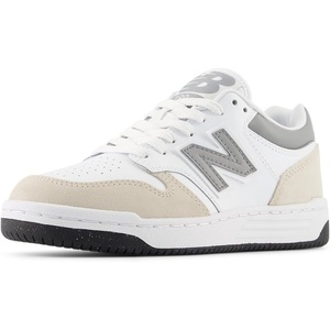 New Balance Kid’s Arishi Lace Running Shoe (Big Kid)(Nb 103 White/Slate Grey)