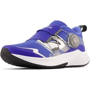 New Balance Kids’ DynaSoft Reveal V4 Boa Running Shoe(Blue/Bright Lapis/Silver Metallic)