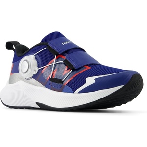 New Balance Kids’ DynaSoft Reveal V4 Boa Running Shoe(Inkwell With Team Red and Silver Metallic)