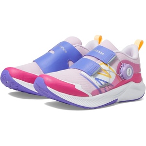 New Balance Kids’ DynaSoft Reveal V4 Boa Running Shoe(Light Raspberry/Hi-pink/Electric Indigo)