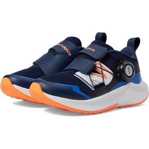 New Balance Kids’ DynaSoft Reveal V4 Boa Running Shoe(Nb Navy/Hot Mango)