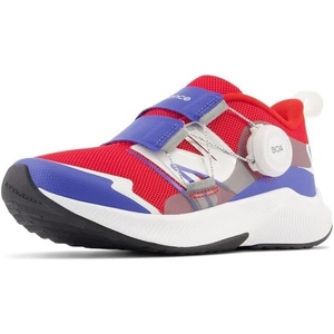 New Balance Kids’ DynaSoft Reveal V4 Boa Running Shoe(True Red/Marine Blue)
