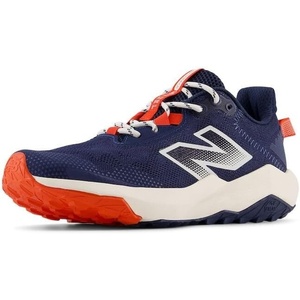 New Balance Kids’ Dynasoft Nitrel V6 Lace-up Running Shoe(Nb Navy/Neo Flame/Sea Salt)