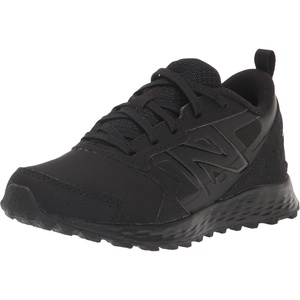 New Balance Kids Fresh Foam 650 V1 Lace-up Running Shoe(Black/Black)