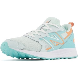 New Balance Kids Fresh Foam 650 V1 Lace-up Running Shoe(Light Surf/Peach Glaze/Surf)