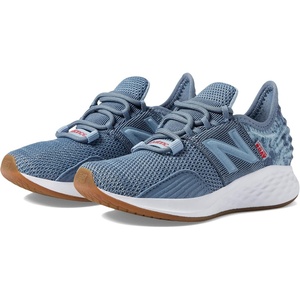 New Balance Kids’ Fresh Foam Roav V1 Lace-up Sneaker(Arctic Grey/Light Arctic Grey)