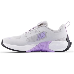New Balance Kids’ FuelCell Play V1 Hook & Loop(Grey Matter/Lilac Glo/White)