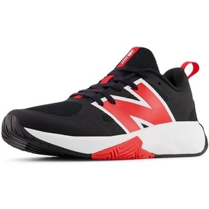 New Balance Kids’ FuelCell Play V1 Lace-up(Black/Fire Cracker)