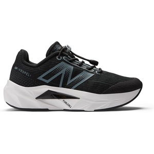 New Balance Kids’ FuelCell Propel V5 Running Shoes(Black/Steel/Silver Metallic)
