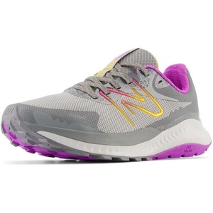 New Balance Men’s DynaSoft Nitrel V5 Trail Running Shoe(Shadow Grey/Castlerock/Cosmic Rose)