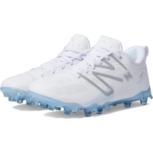 New Balance Men’s Freezelx V5 Lacrosse Shoes(White/Black/Polar Blue)
