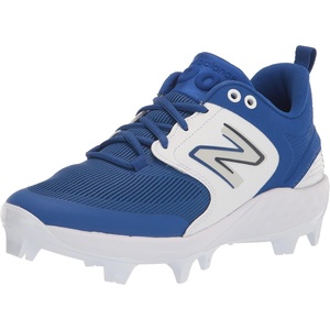 New Balance Men’s Fresh Foam 3000 V7 Molded Baseball Shoe(Blue/White)